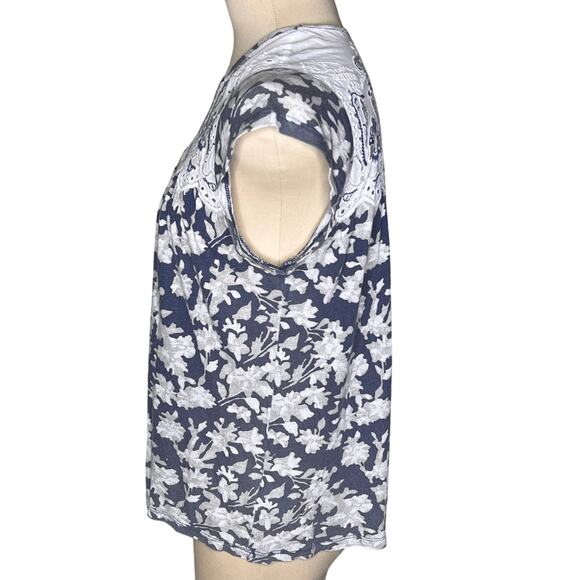 Anthropologie Postmark Penelope Printed Top Size Small - Picture 5 of 12